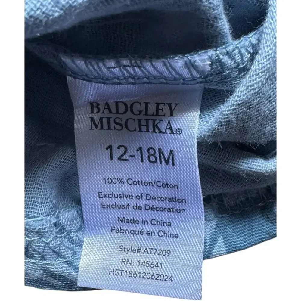 Badgley and Mischka kids Matching Set Sz 12-18 M
